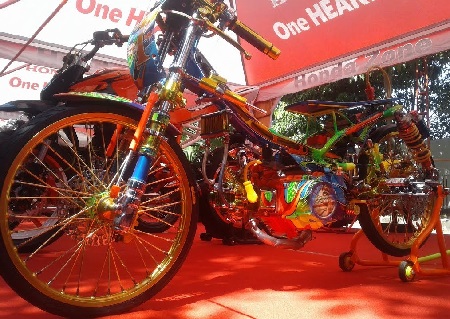 Gambar modifikasi motor drag terbaru modifikasi motor drag