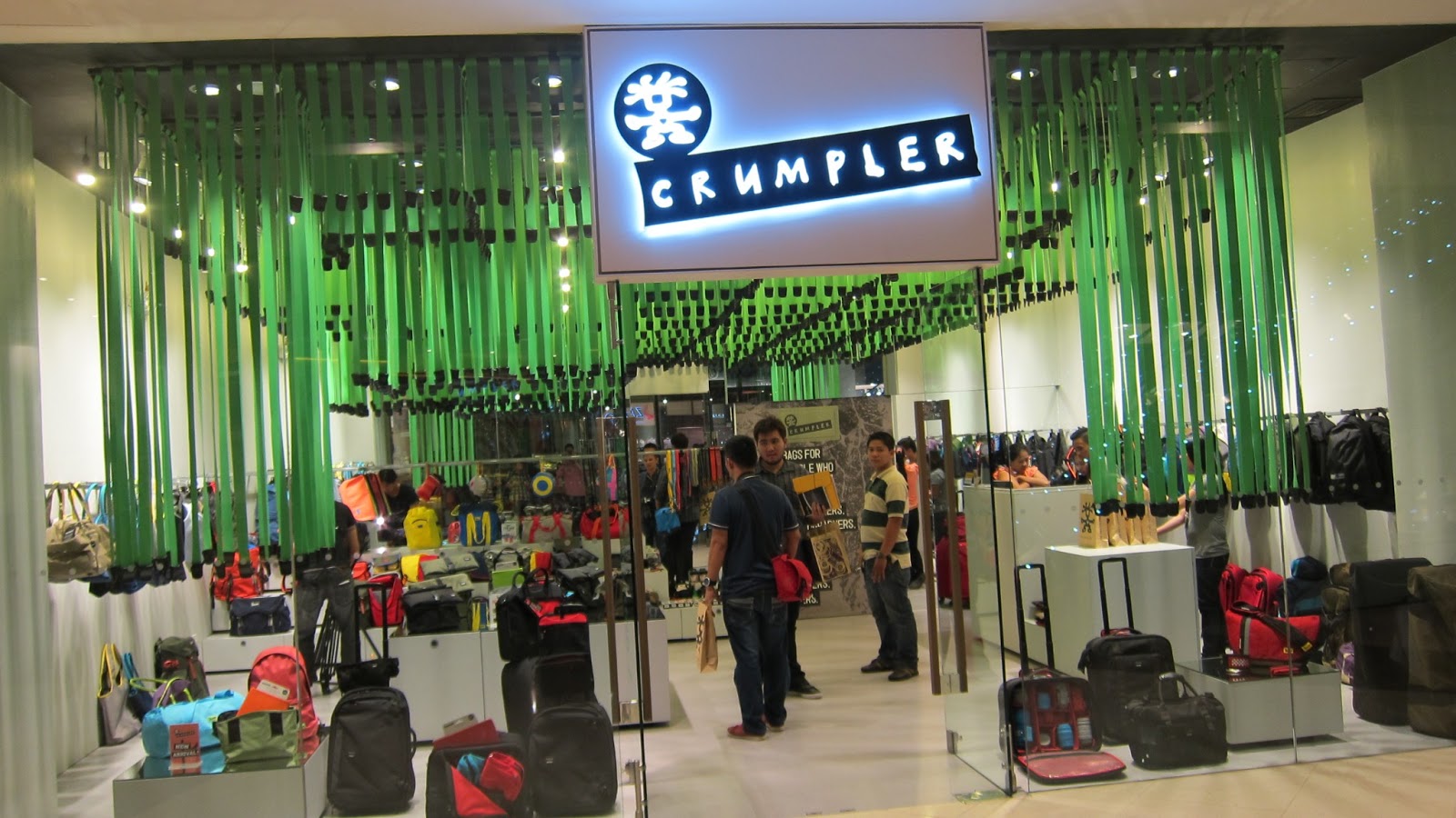 Crumpler Opens New Concept Store at ShangriLa Plaza Mall Glich's Life