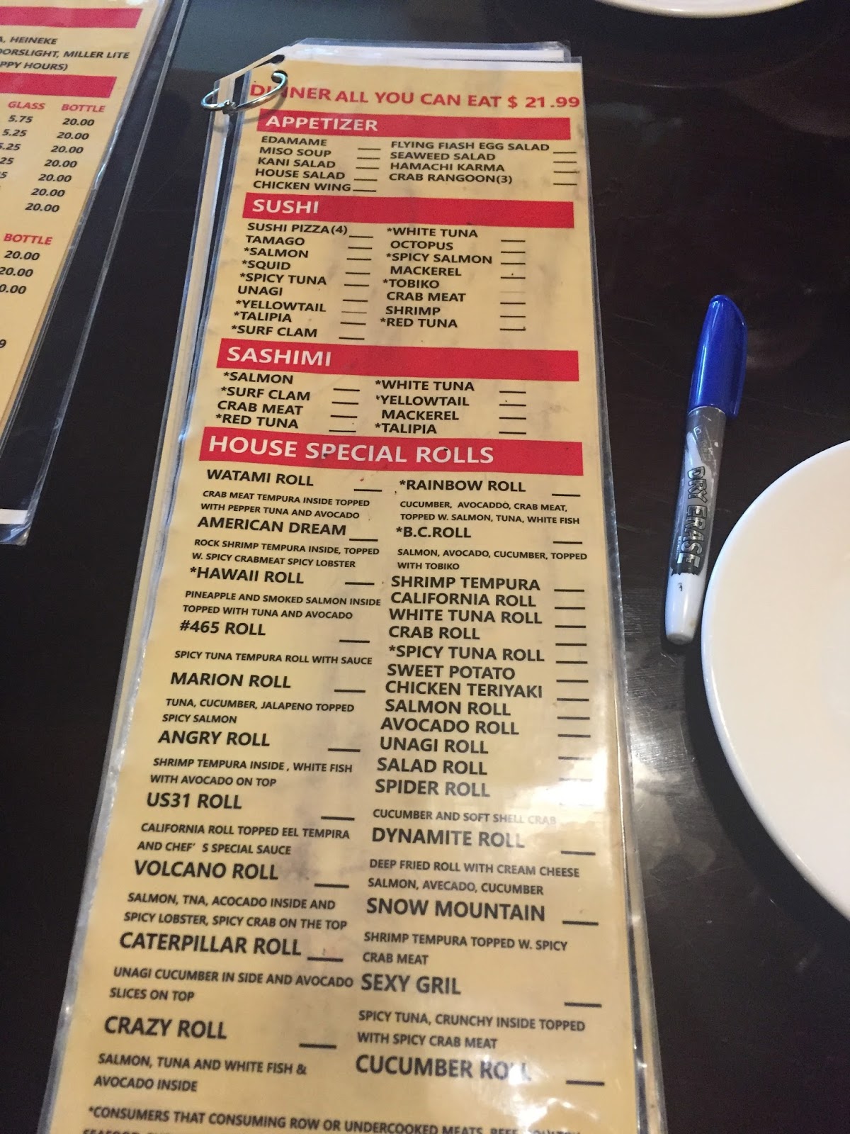 Indianapolis Restaurant Scene Watami All You Can Eat Sushi