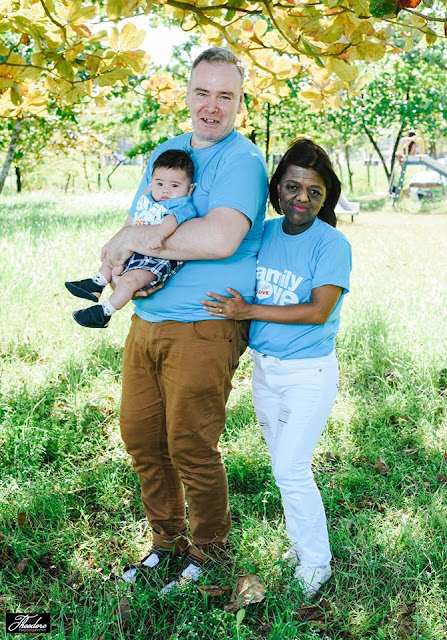 family LOOK: A Beautiful Family Photo Of A German National And His Filipina Wife