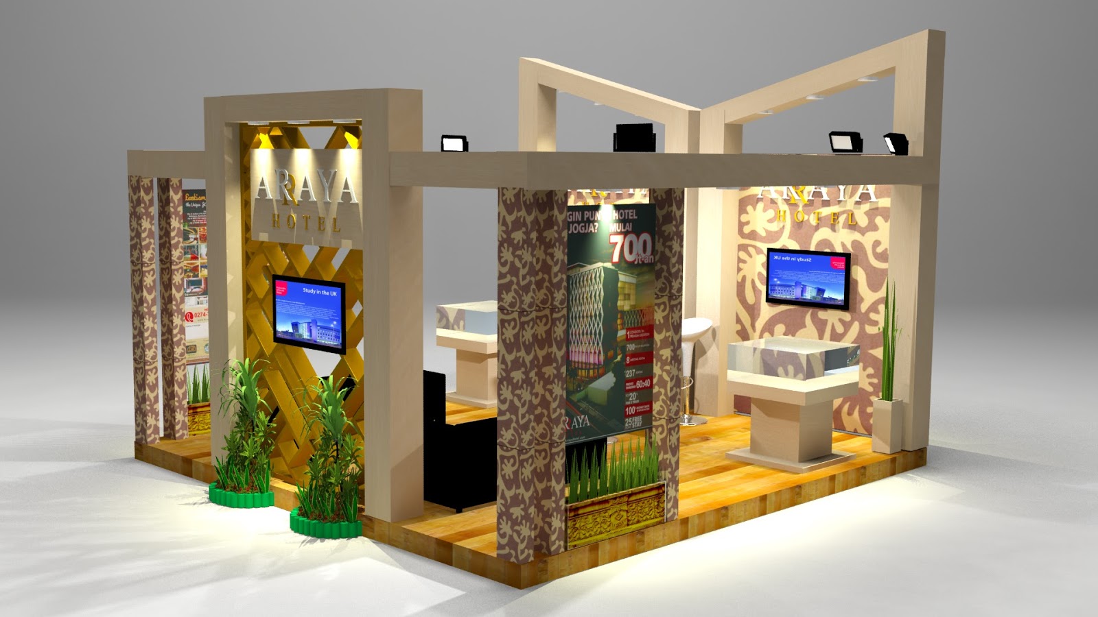 Contoh Stand Untuk Pameran - Desain Event