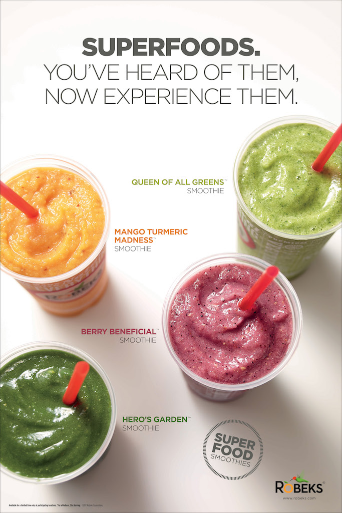 DC Outlook Robeks Announces New Superfood Smoothies