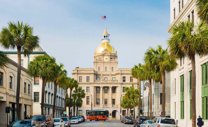 Charleston, South Carolina to Savannah, Georgia