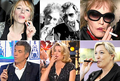 Les stars françaises et la cigarette électronique