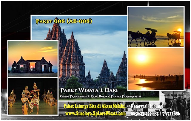 Paket 008 (AB-008) Wisata Yogyakarta 
