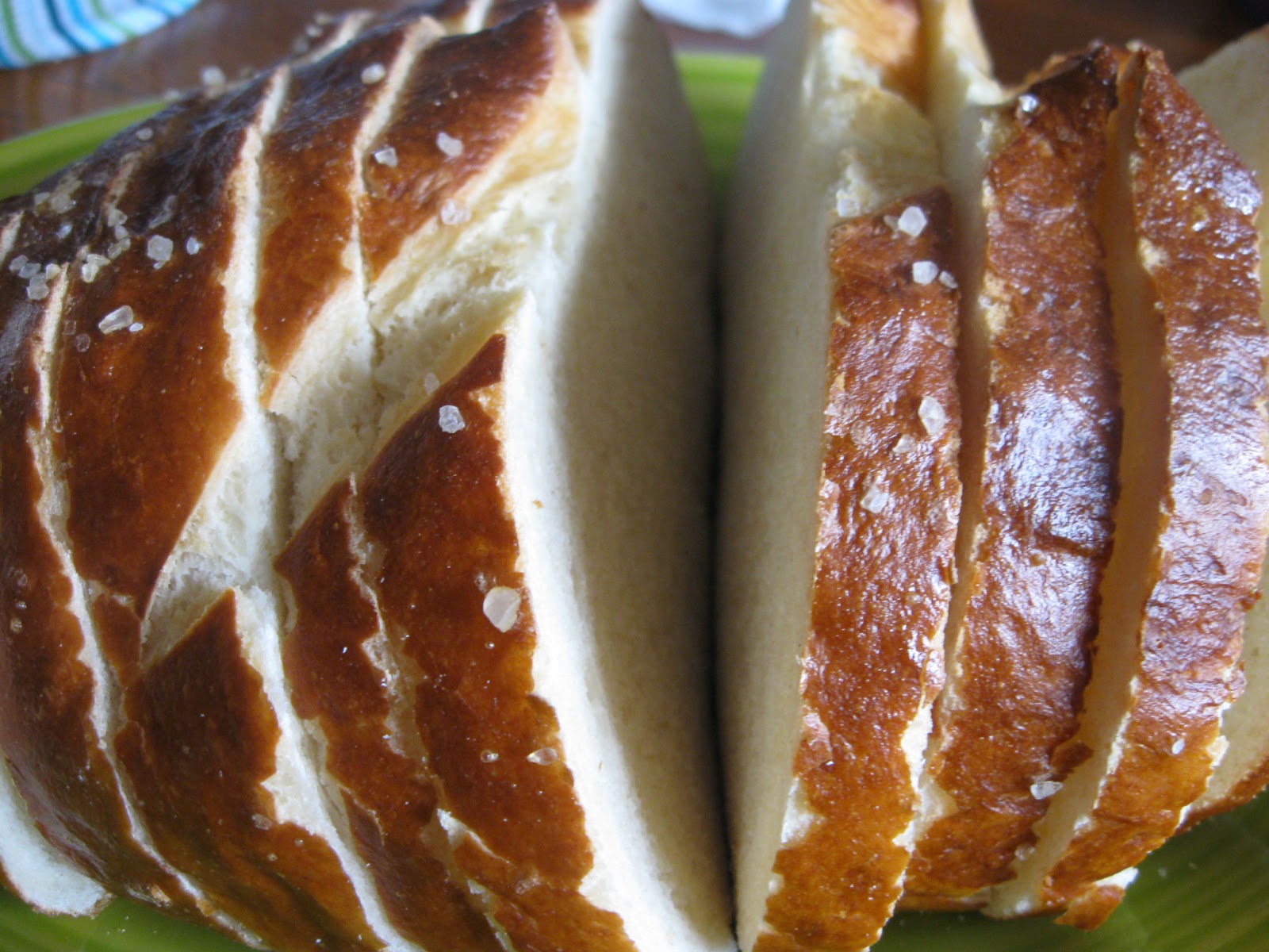 Taste and See God's Goodness Pretzel Bread