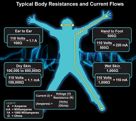 Typical Body Resistance & Current Flow - EEE COMMUNITY circuit diagram of jfet 