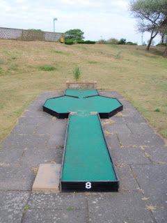 Crazy Golf in Skegness, Lincolnshire