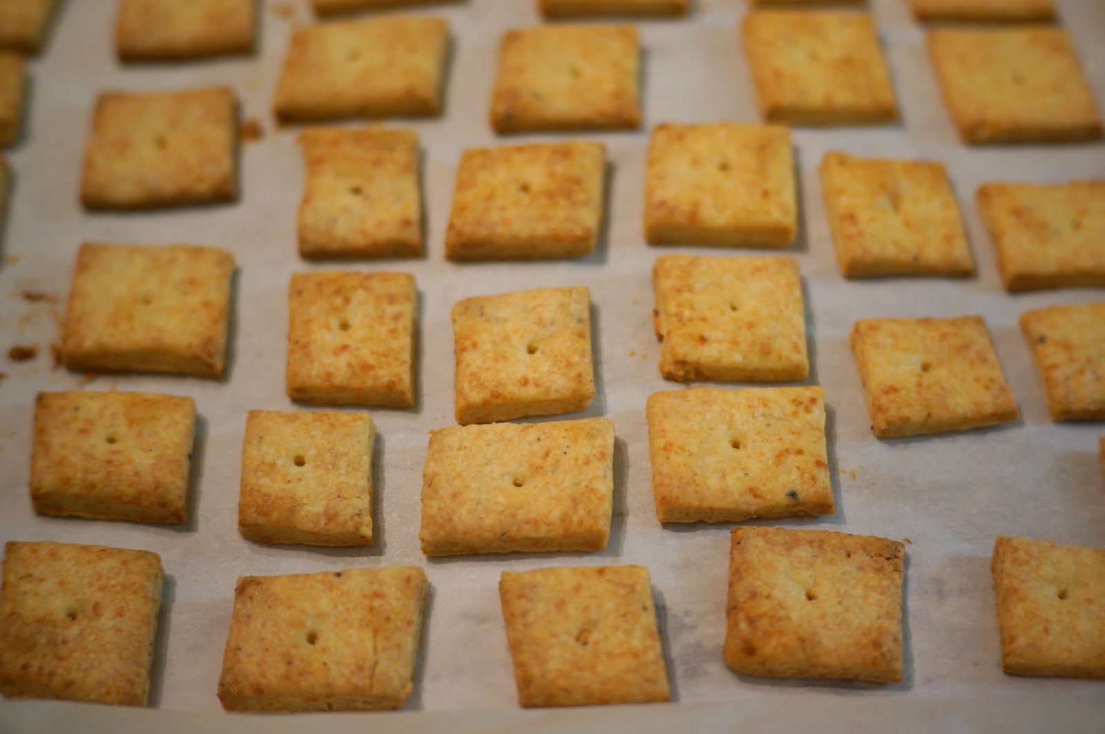 Asiago Cheese Crackers