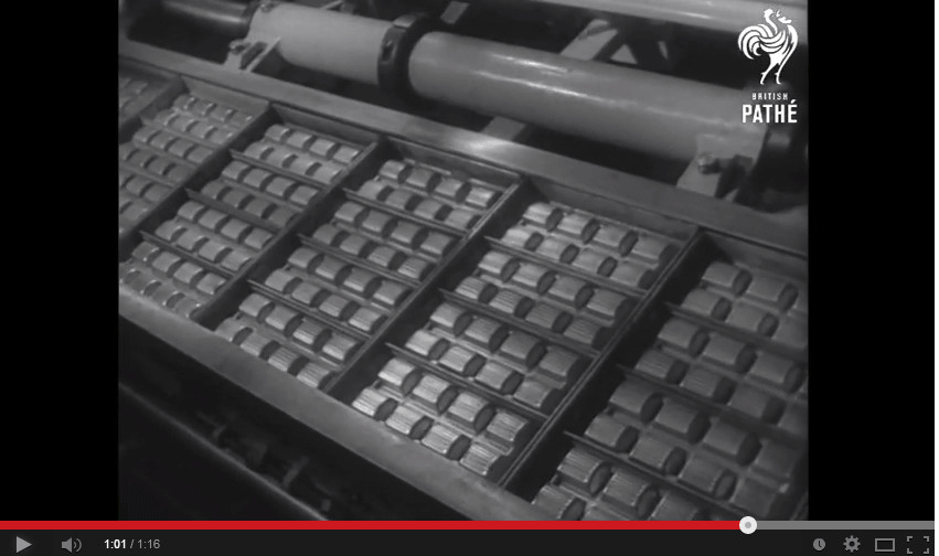 Old Budapest/Budapest régen Hungarian Chocolate Factory Budapest (1965)