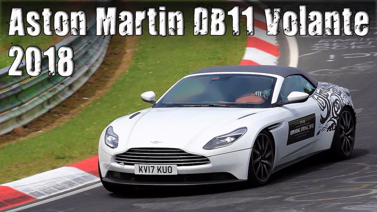 The Aston Martin Db11 Volante Convertible Has Arrived In