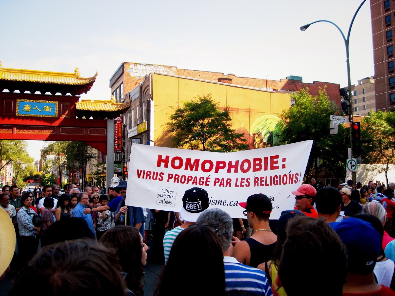 La parade de la fierté gay de Rennes a toujours La parade de la fierté gay de Rennes a toujours