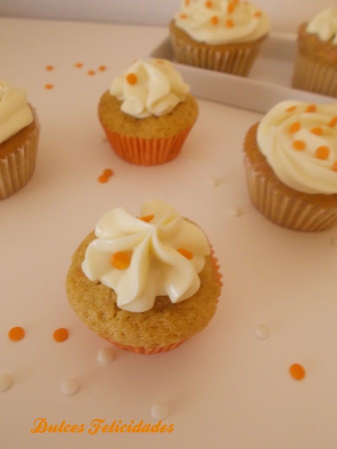 Cupcakes de zanahoria