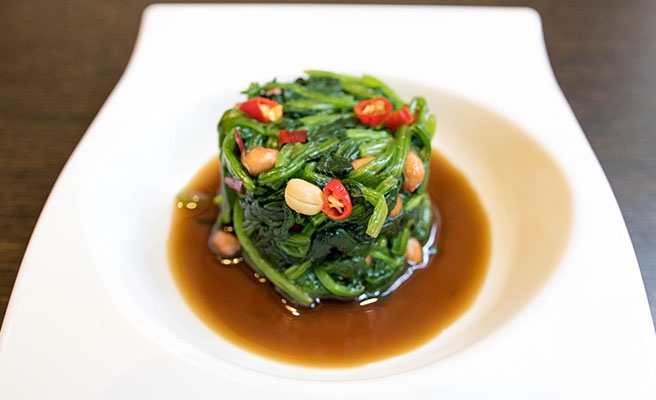Aged Vinegar Spinach Aged Vinegar Spinach