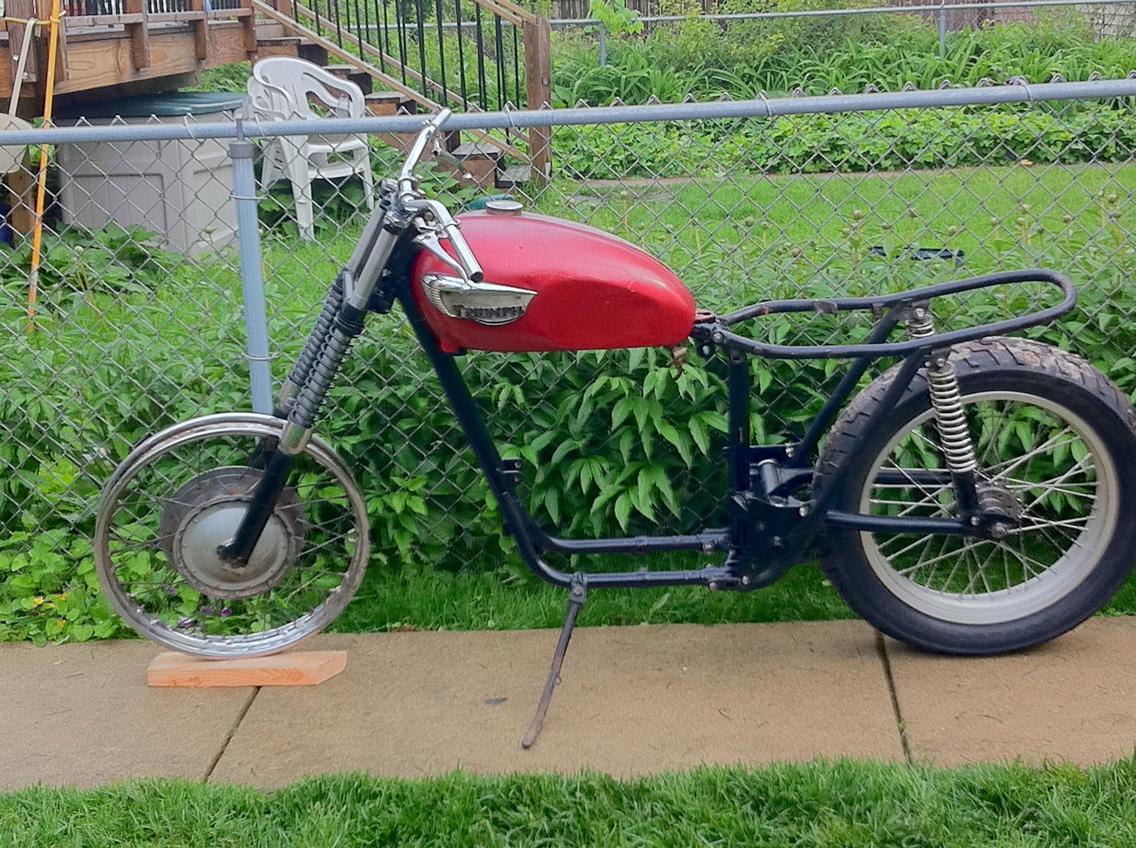 triumph basket case for sale