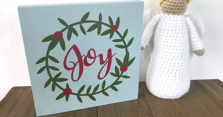 Joy Sign- A Quick Christmas Craft