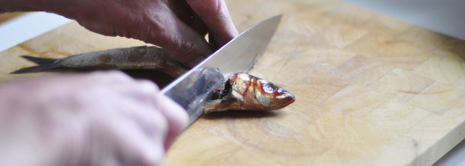 Simple Food How to Gut, Clean and Bone a Sardine
