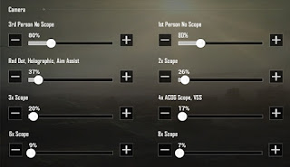 Camera Sensitivity Coffin