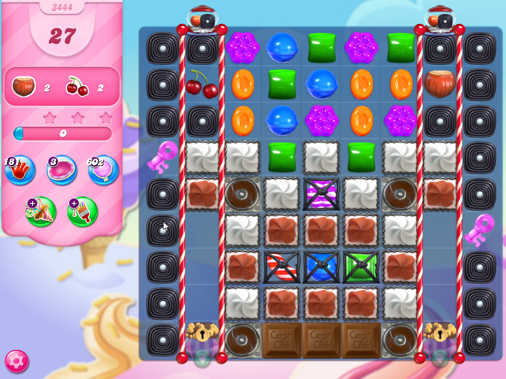 Candy Crush Saga level 3444 Candy Crush Saga level 3444