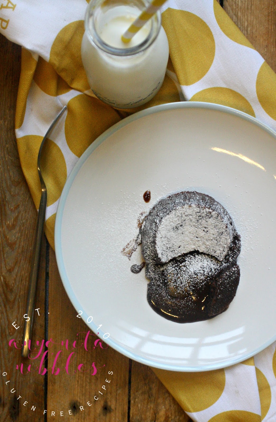 Sugar Free Molten Chocolate Cake Sugar Free Molten Chocolate Cake