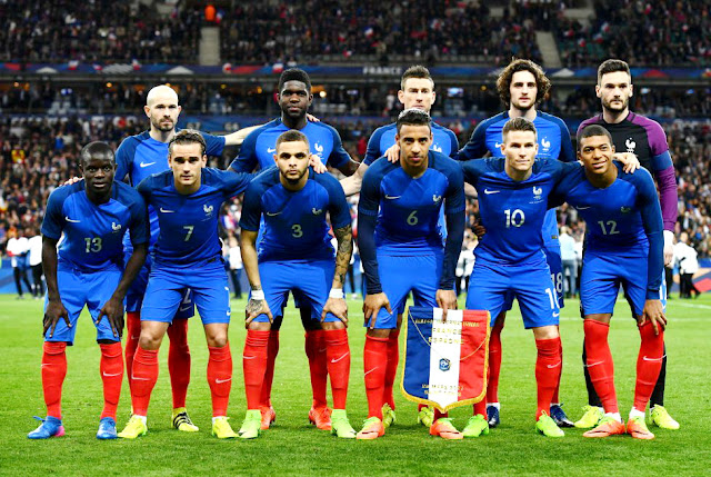 Resultado de imagen para seleccion de francia 2017