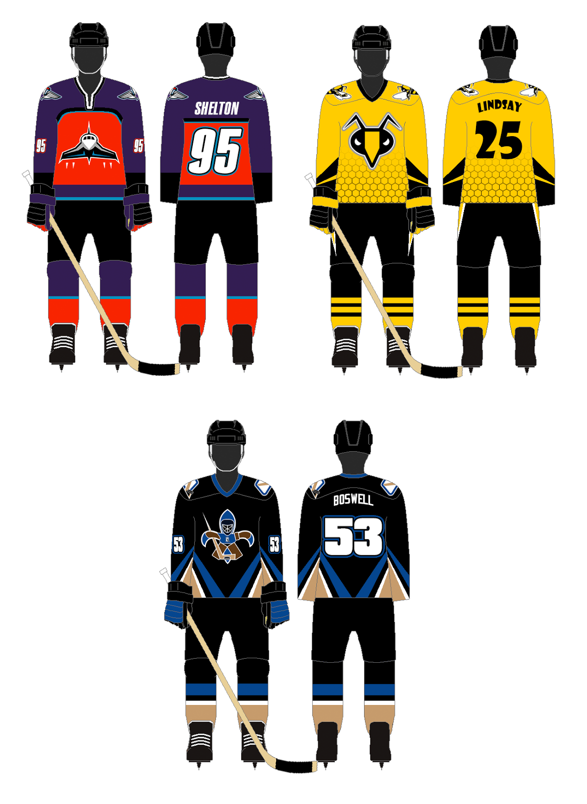 NHL Rebrand Concepts  Nhl jerseys, Hockey goalie, Custom jerseys