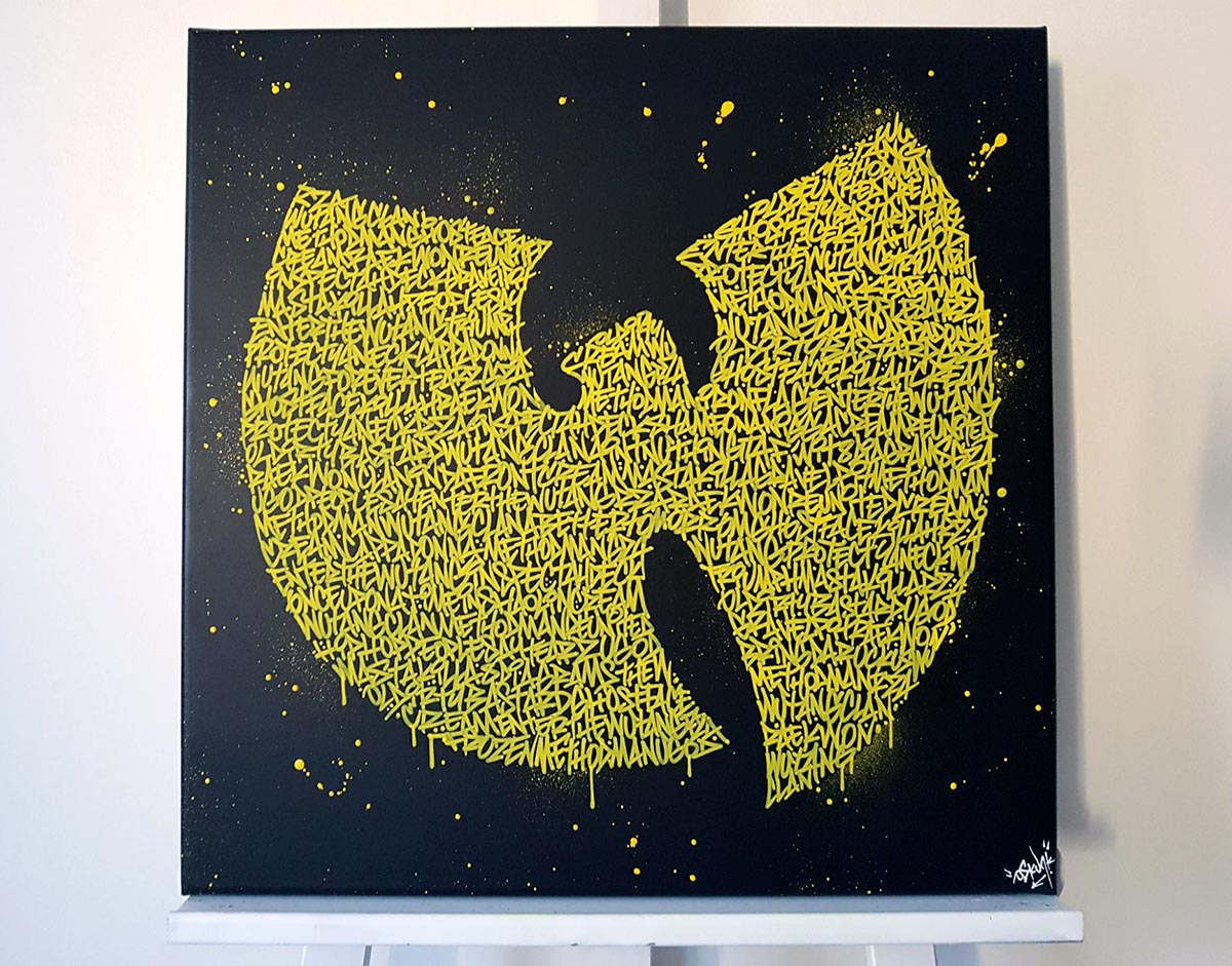 Wu Tang Clan Graffiti.
