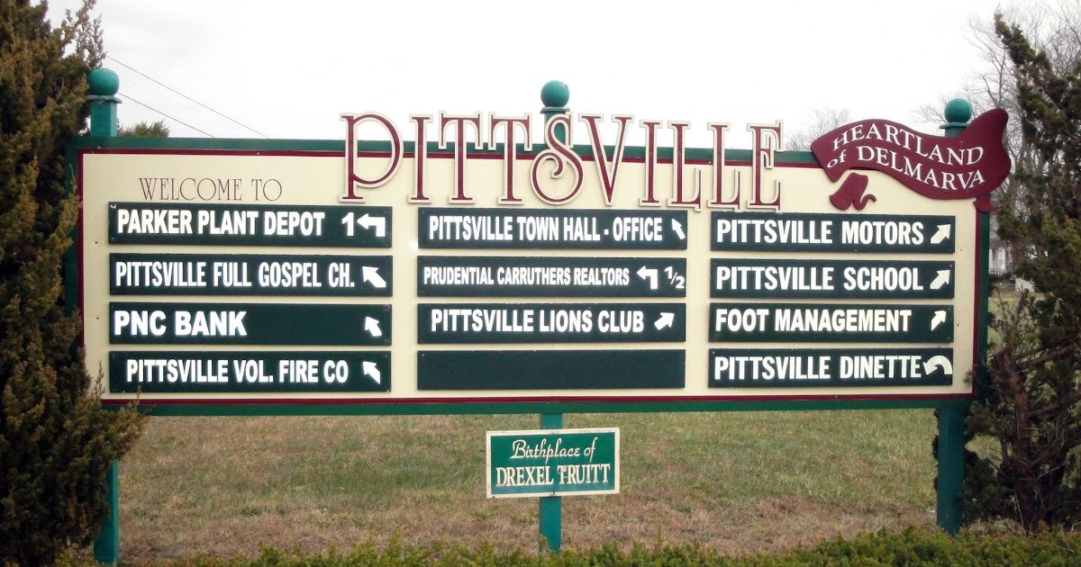 Geographically Yours Pittsville, Maryland