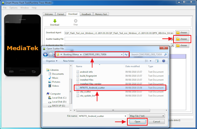 Cara Flash Luna G60X Open Scatter firmware luna G60 X untuk flash