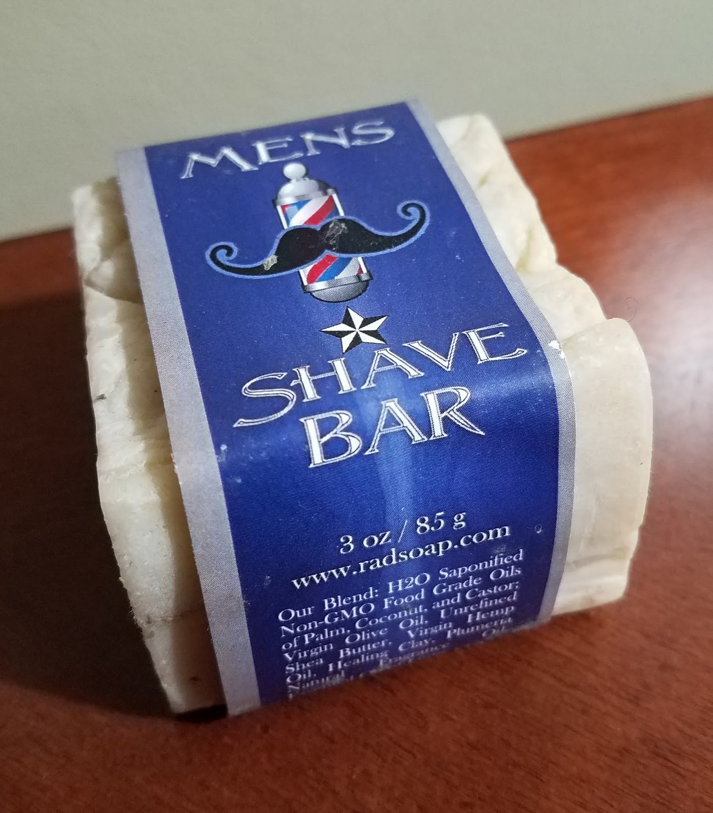 A Closer Look at the Rad Soap Co Gentleman's Shave Bar