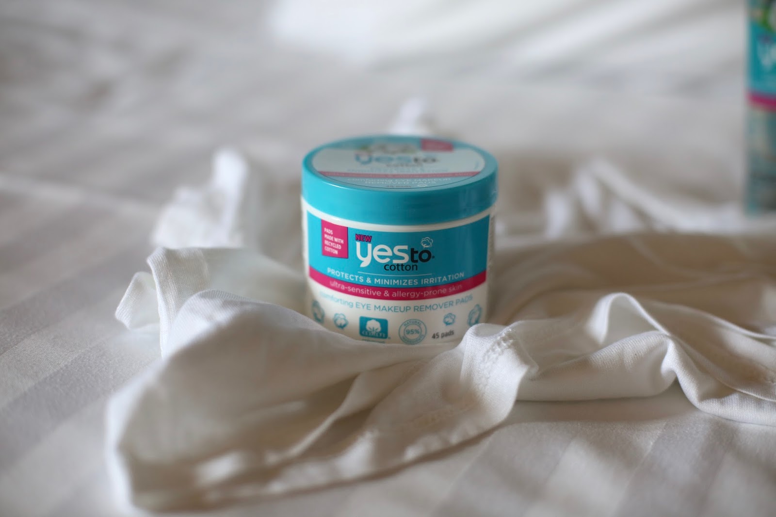 yes to cotton face wipes