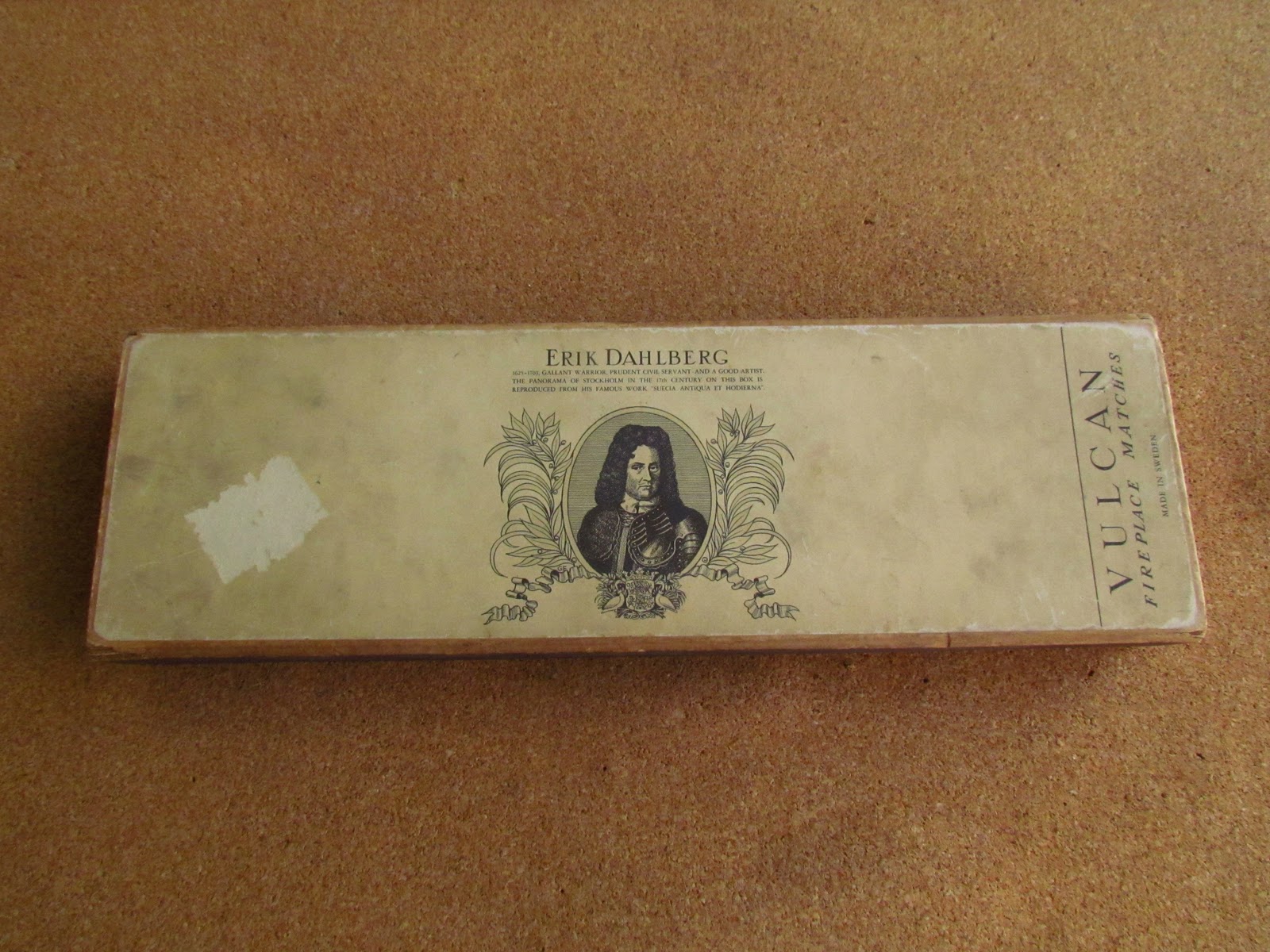 Arnon Reisman A Phillumenist Fireplace old matchbox 29cm long