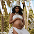 Yvonne Nelson shows off her massive baby bump on the cover of Wow magazine!