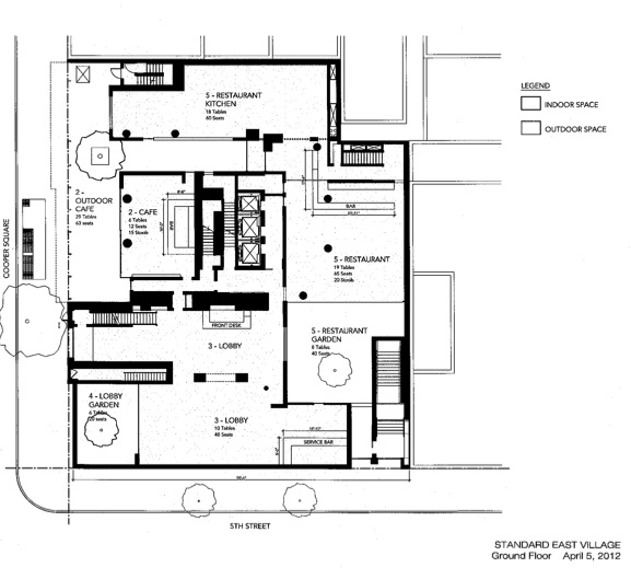 EV Grieve Standard East Village unveils 1st phase of reconfigured
