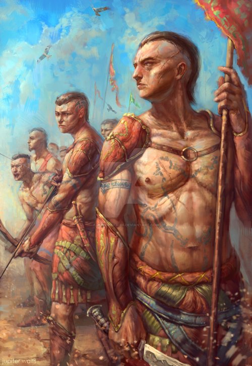 As ilustrações de fantasia com um toque vintage de Mark Akopov Mark Akopov deviantart ilustrações fantasia russia vintage mitologia