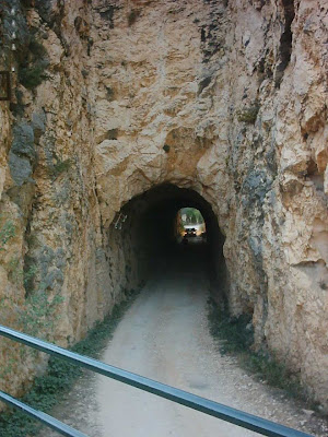 Pantano ,embalse, Pena ,Beceite ,frontera ,Valderrobres, túnel