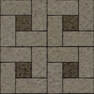 Seamless floor concrete stone block tiles texture 1024px