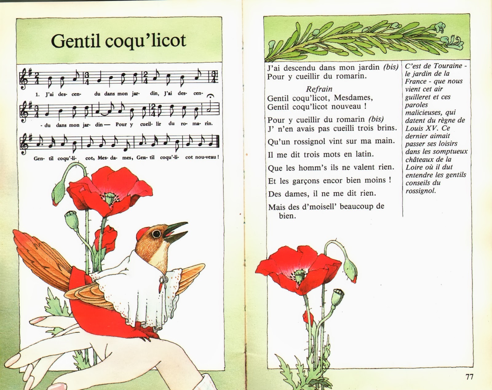Chanson Le Temps Des Fleurs Version Originale Mon Tour de France 1959 : la suite: Petites fleurs et petites chansons...