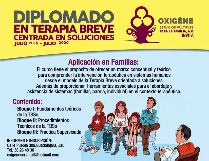 Las palabras tienen magia Diplomado en Terapia Breve centrada en Soluciones 2019 Las palabras tienen magia Diplomado en Terapia Breve centrada en Soluciones 2019