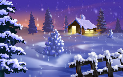 house-back-paper-original-holidays-snowfall_card house-back-paper-original-holidays-snowfall_card