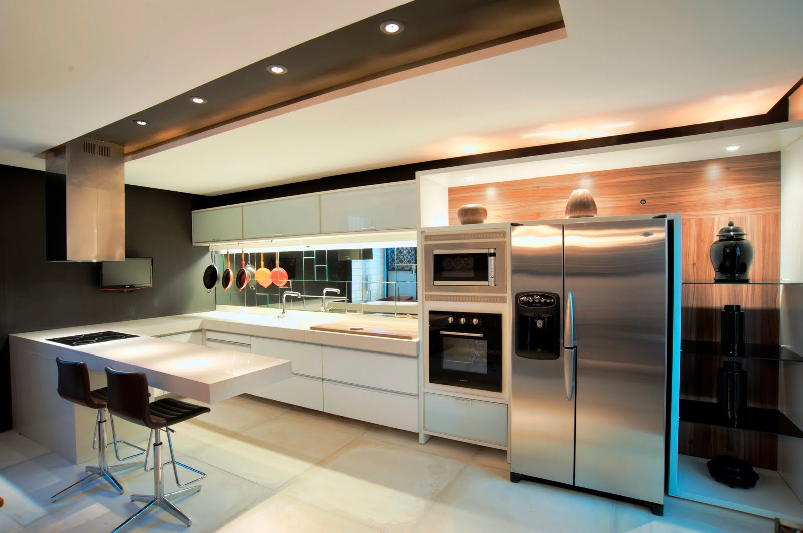 Construindo Minha Casa Clean 10 Cozinhas Americanas Com Pen Nsulas Construindo Minha Casa Clean 10 Cozinhas Americanas Com Pen Nsulas