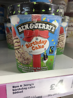 ben and jerrys birthday cake