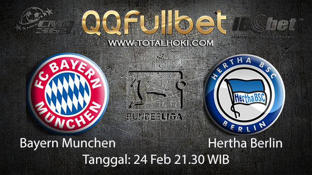 PREDIKSI BOLA - PREDIKSI TARUHAN BOLA BAYERN MUNCHEN VS HERTHA BERLIN 24 FEBRUARI 2018 ( GERMAN BUNDESLIGA )