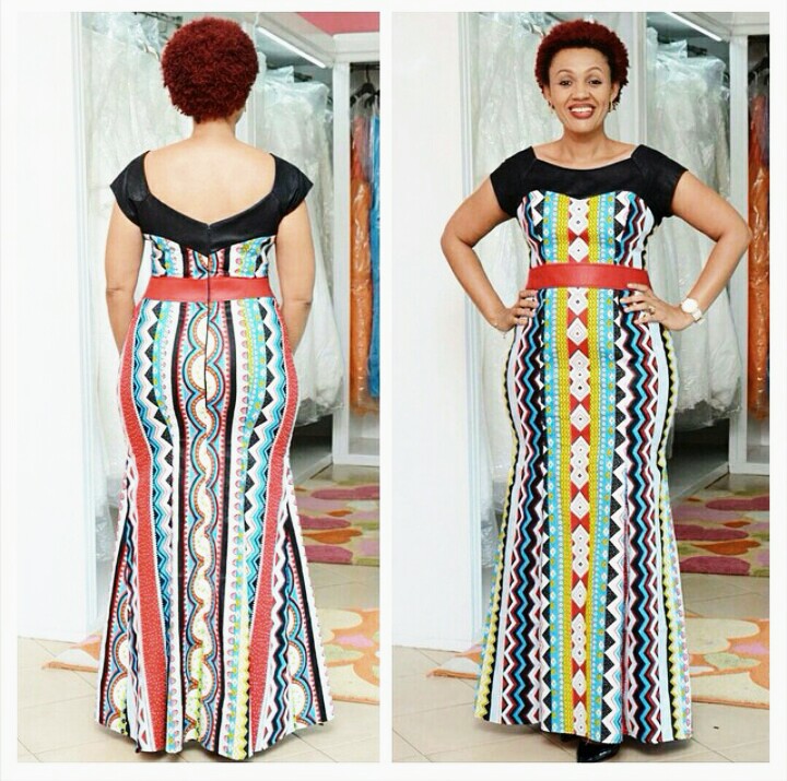 Design nzuri za Nguo ndefu za Vitenge