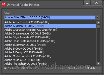 Cara ampuh full versionkan adobe dengan Universal Adobe Patcher