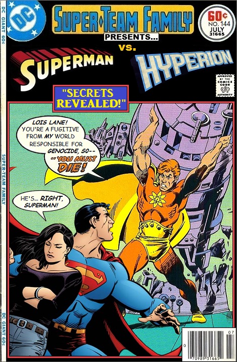 Super Team Family The Lost Issues Superman Vs Hyperion