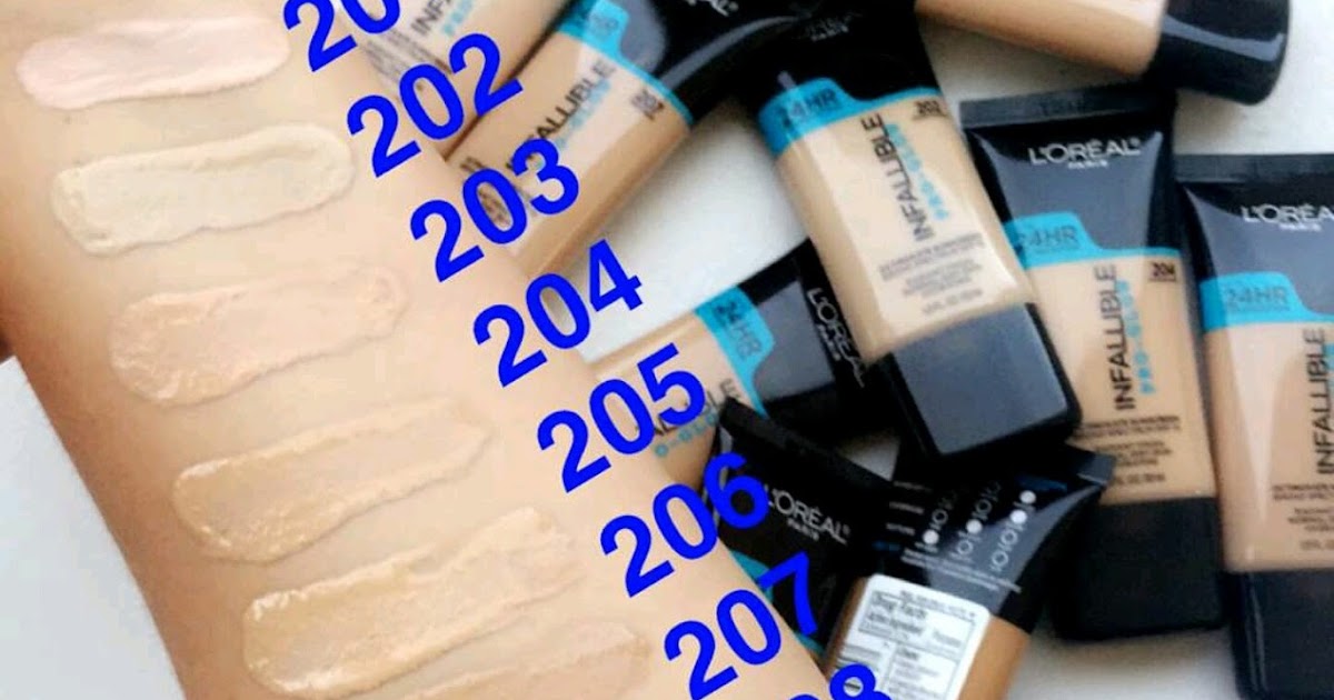 L Oreal Infallible Pro Matte Foundation Swatches Foundation Swatches Infallible Pro Matte Foundation Infallible Pro Matte