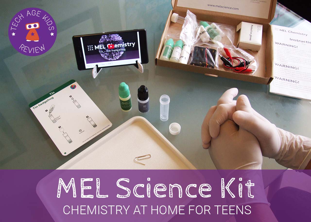 MEL Science Subscription Kit Review, Now with MEL Codes | Tech Age Kids |  Technology for Children