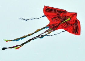 Picture of a religious kite. Picture of a religious kite.