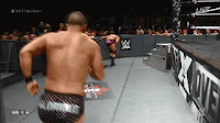 RAW #1: John Cena vs Super Dragon vs Bobby Roode Outside%2BTakesdown%2Bfrom%2BBehind